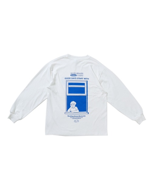 FRUIT OF THE LOOM(フルーツオブザルーム)の「DELIVERY LONGSLEEVE TEE(Tシャツ/カットソー・メンズ・ホワイト系その他2/ホワイト系その他・M)」の5枚目の写真