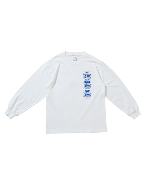 FRUIT OF THE LOOM(フルーツオブザルーム)の「DELIVERY LONGSLEEVE TEE(Tシャツ/カットソー・メンズ・ホワイト系その他2/ホワイト系その他・M)」の3枚目の写真