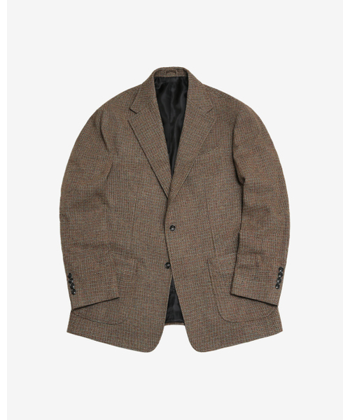 sortie(ソルティ)の「410 Check Wool Jacket (Brown)(テーラードジャケット・メンズ・その他・MEDIUM/LARGE/X-LARGE)」の1枚目の写真