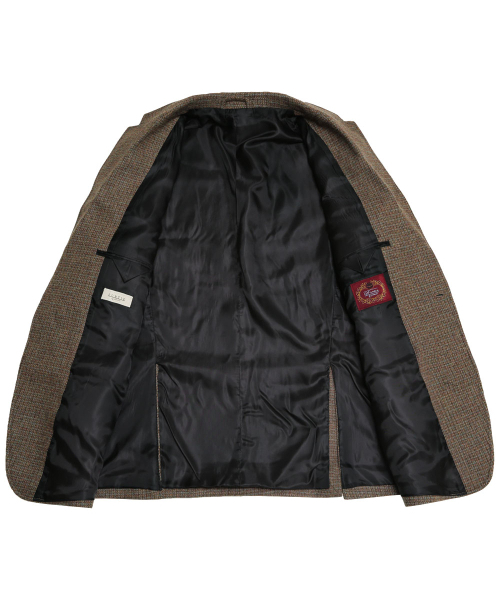 sortie(ソルティ)の「410 Check Wool Jacket (Brown)(テーラードジャケット・メンズ・その他・MEDIUM/LARGE/X-LARGE)」の3枚目の写真