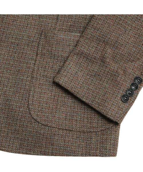 sortie(ソルティ)の「410 Check Wool Jacket (Brown)(テーラードジャケット・メンズ・その他・MEDIUM/LARGE/X-LARGE)」の7枚目の写真