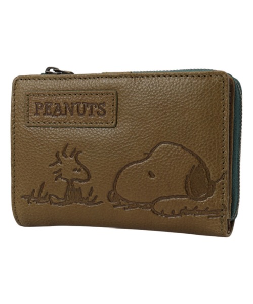 PEANUTS FACE FRIEND 二つ折り財布（財布）｜BACKYARD FAMILY（バック