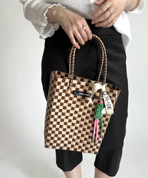 EDIT. FOR LULU | 【HEART MADE for LULU】 Avery Everyday Tote(かごバッグ)