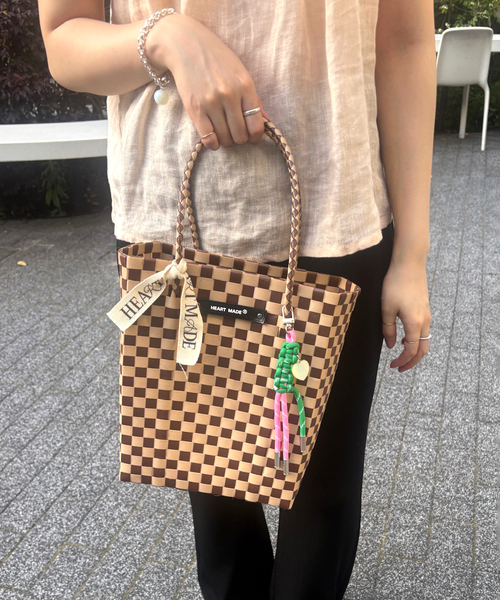 EDIT. FOR LULU(エディットフォールル)の「【HEART MADE for LULU】 Avery Everyday Tote(かごバッグ・レディース・ブラウン・FREE)」の4枚目の写真