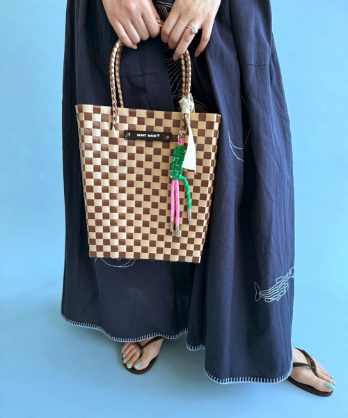 EDIT. FOR LULU(エディットフォールル)の「【HEART MADE for LULU】 Avery Everyday Tote(かごバッグ・レディース・ブラウン・FREE)」の9枚目の写真