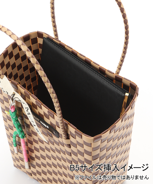 EDIT. FOR LULU(エディットフォールル)の「【HEART MADE for LULU】 Avery Everyday Tote(かごバッグ・レディース・ブラウン・FREE)」の17枚目の写真