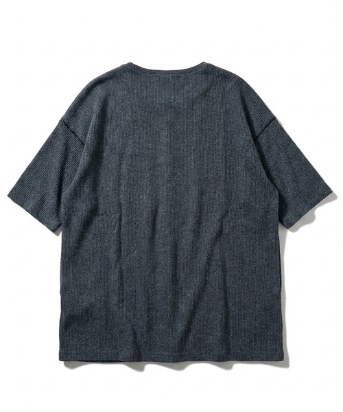 NO ID.(ノーアイディ)の「【NO ID.】Diamond Stitch Thermal C/N Pullover / ダイヤ ステッチ サーマル クルーネック プルオーバー(Tシャツ/カットソー・メンズ・ホワイト/グレー/ブラック・ONE SIZE)」の11枚目の写真