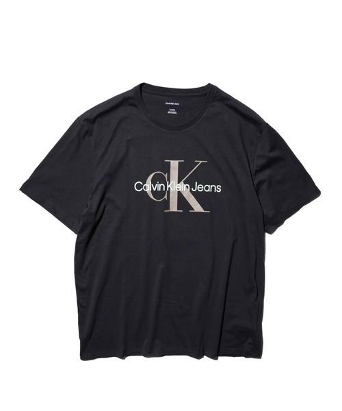Calvin Klein(カルバン・クライン)の「CALVIN KLEIN カルバンクライン / PRINTED LOGO TEE(Tシャツ/カットソー・メンズ・ブラック系2/その他1/ブラック系1/その他2/ブラック/ブラック系3・SMALL/MEDIUM/LARGE/X-LARGE)」の3枚目の写真