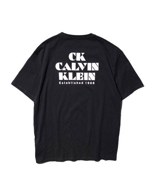 Calvin Klein(カルバン・クライン)の「CALVIN KLEIN カルバンクライン / PRINTED LOGO TEE(Tシャツ/カットソー・メンズ・ブラック系2/その他1/ブラック系1/その他2/ブラック/ブラック系3・SMALL/MEDIUM/LARGE/X-LARGE)」の13枚目の写真