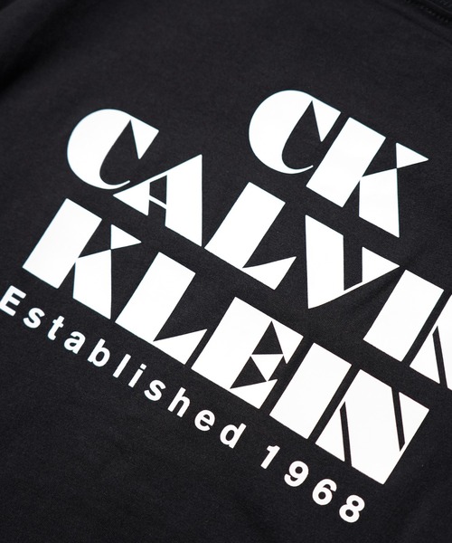 Calvin Klein(カルバン・クライン)の「CALVIN KLEIN カルバンクライン / PRINTED LOGO TEE(Tシャツ/カットソー・メンズ・ブラック系2/その他1/ブラック系1/その他2/ブラック/ブラック系3・SMALL/MEDIUM/LARGE/X-LARGE)」の12枚目の写真