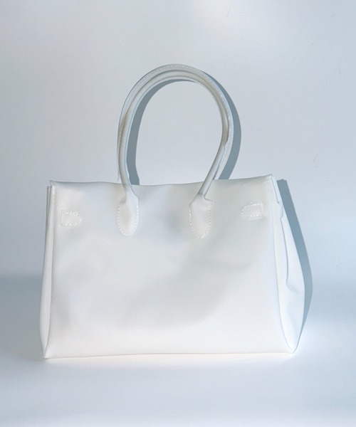 Y2K SYNAPSE FACTORY（ワイツーケー シナプスファクトリー）の「【Y2K】ジェリーバッグ（ハンドバッグ・レディース・ホワイト/ミント/ブルー・FREE）」の5枚目の写真