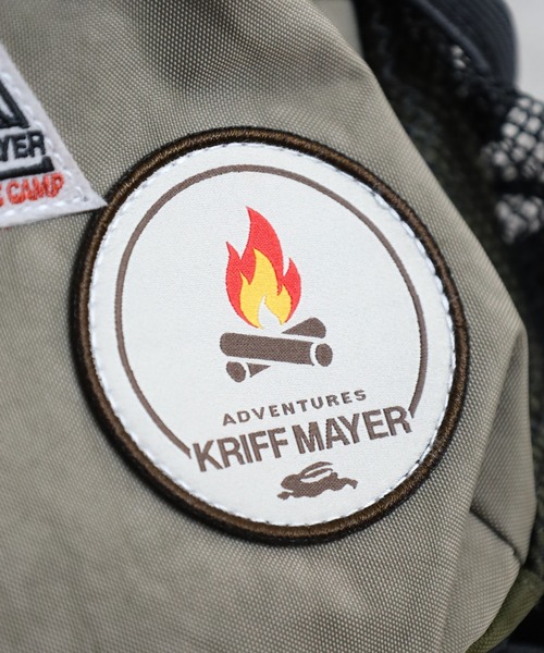 KRIFF MAYER（クリフメイヤー）の「KRIFFMAYER 撥水加工 ストラップ付き ワッペン ショルダーバッグ 男女兼用（ショルダーバッグ・メンズ・ネイビー・FREE）」の10枚目の写真