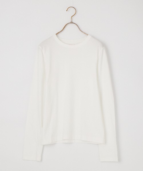 HANES（ヘインズ）の「【WEB限定】[HANES/ヘインズ] 2P FOR HER ジャパンフィットロングスリーブパックTシャツ（Tシャツ/カットソー・レディース・ホワイト・M/L）」の16枚目の写真