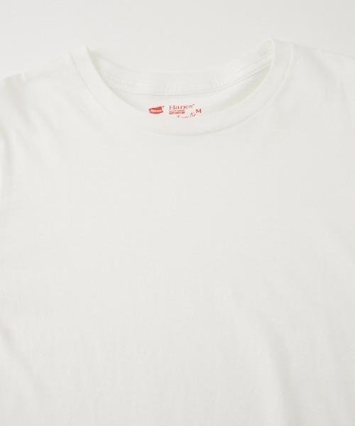 HANES（ヘインズ）の「【WEB限定】[HANES/ヘインズ] 2P FOR HER ジャパンフィットロングスリーブパックTシャツ（Tシャツ/カットソー・レディース・ホワイト・M/L）」の17枚目の写真