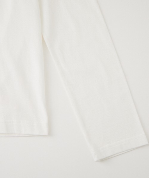 HANES（ヘインズ）の「【WEB限定】[HANES/ヘインズ] 2P FOR HER ジャパンフィットロングスリーブパックTシャツ（Tシャツ/カットソー・レディース・ホワイト・M/L）」の18枚目の写真