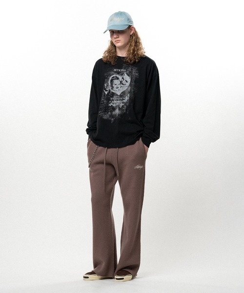 KAMIYA(カミヤ)の「"DETACHED" L/S T-shirt(Tシャツ/カットソー・メンズ・ホワイト/ブラック・M/S)」の12枚目の写真