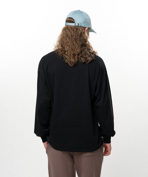 KAMIYA(カミヤ)の「"DETACHED" L/S T-shirt(Tシャツ/カットソー・メンズ・ホワイト/ブラック・M/S)」の4枚目の写真