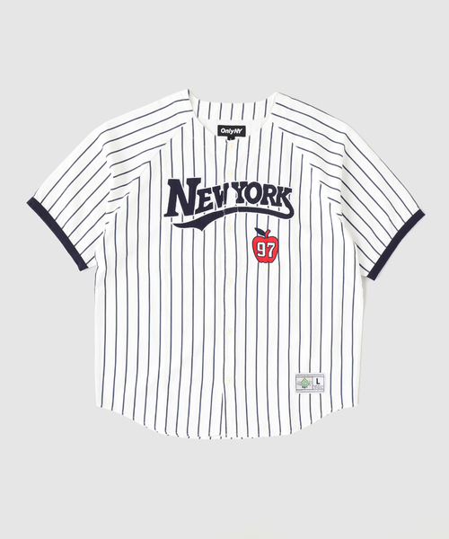 ONLY NY(オンリーニューヨーク)の「ONLY NY / オンリーニューヨーク New York Cotton Baseball Jersey(その他トップス・メンズ・ホワイト系その他・MEDIUM/LARGE)」の1枚目の写真