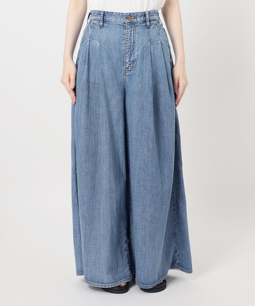 JOURNAL STANDARD(ジャーナルスタンダード)の「コーンデニムライトオンススーパーワイドパンツ(デニムパンツ・レディース・ネイビー/ブルー系その他・36/38)」の16枚目の写真