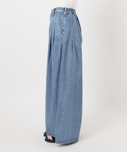 JOURNAL STANDARD(ジャーナルスタンダード)の「コーンデニムライトオンススーパーワイドパンツ(デニムパンツ・レディース・ネイビー/ブルー系その他・36/38)」の15枚目の写真