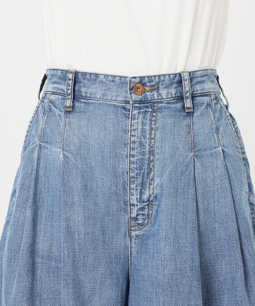 JOURNAL STANDARD(ジャーナルスタンダード)の「コーンデニムライトオンススーパーワイドパンツ(デニムパンツ・レディース・ネイビー/ブルー系その他・36/38)」の11枚目の写真