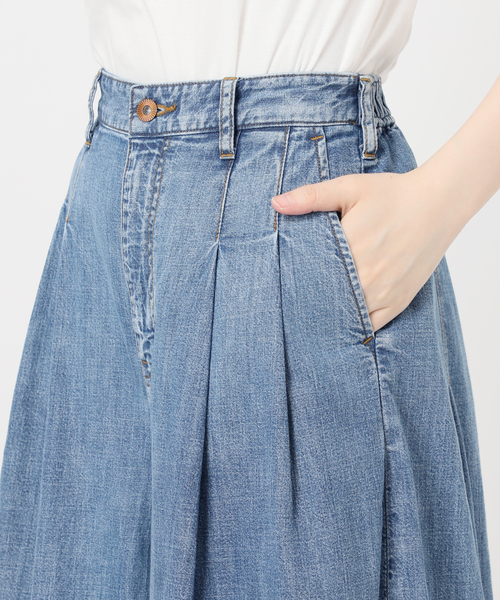 JOURNAL STANDARD(ジャーナルスタンダード)の「コーンデニムライトオンススーパーワイドパンツ(デニムパンツ・レディース・ネイビー/ブルー系その他・36/38)」の10枚目の写真