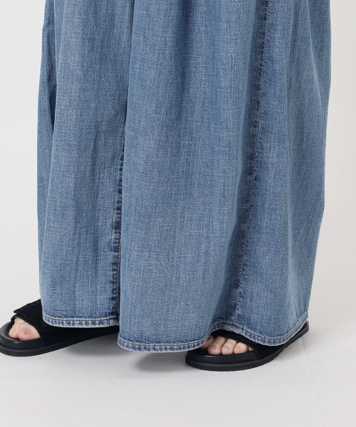 JOURNAL STANDARD(ジャーナルスタンダード)の「コーンデニムライトオンススーパーワイドパンツ(デニムパンツ・レディース・ネイビー/ブルー系その他・36/38)」の9枚目の写真