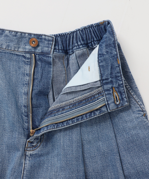 JOURNAL STANDARD(ジャーナルスタンダード)の「コーンデニムライトオンススーパーワイドパンツ(デニムパンツ・レディース・ネイビー/ブルー系その他・36/38)」の7枚目の写真