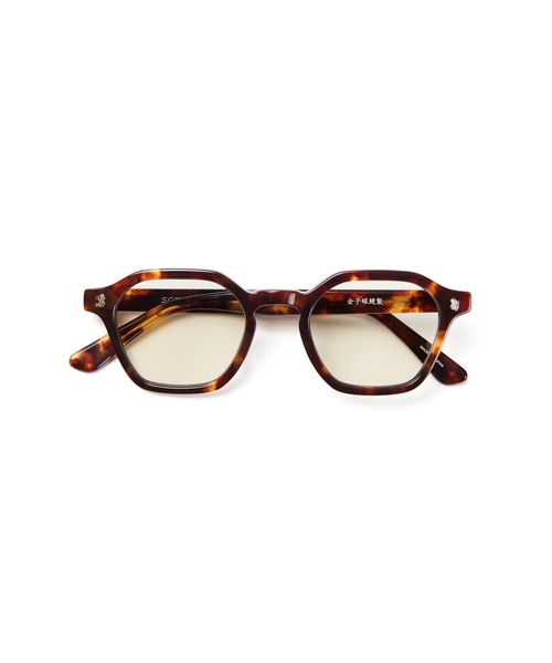 SOPHNET.(ソフネット)の「OCTAGON SUNGLASSES(サングラス・メンズ・ブラウン/ブラック・FREE)」の2枚目の写真