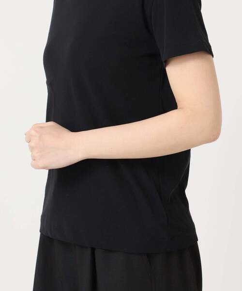 OUTDOOR PRODUCTS(アウトドアプロダクツ)の「新色追加 ハイツイストコットンコンパクトTEE(Tシャツ/カットソー・レディース・チョコ/ブルー系その他/レッド/オートミール/ホワイト/ブラック/ブルー・FREE)」の18枚目の写真