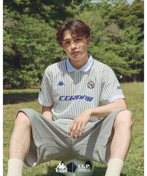 Kappa（カッパ）の「codegraphy KAPPA Sweat shots（デニムパンツ・メンズ・グレー/Black/Navy・L/M/S）」の12枚目の写真