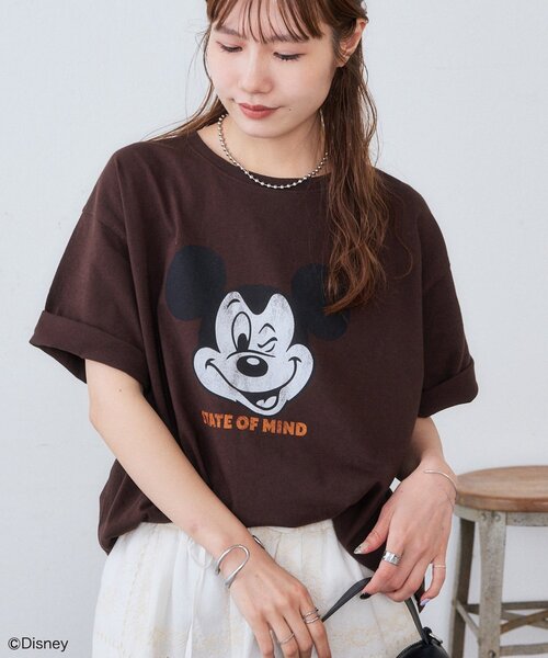 DISCOAT(ディスコート)の「【Enlude】DisneyヴィンテージプリントTシャツ《ユニセックス》(Tシャツ/カットソー・レディース・チャコールグレー/ブラウン/ライトベージュ/オフホワイト・FREE)」の20枚目の写真
