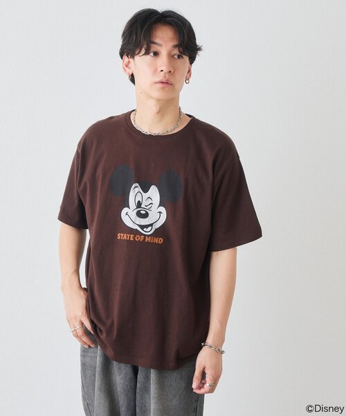 DISCOAT(ディスコート)の「【Enlude】DisneyヴィンテージプリントTシャツ《ユニセックス》(Tシャツ/カットソー・レディース・チャコールグレー/ブラウン/ライトベージュ/オフホワイト・FREE)」の11枚目の写真