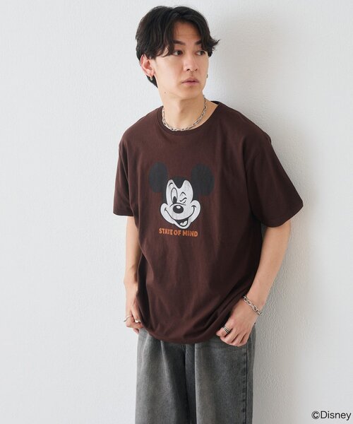 DISCOAT(ディスコート)の「【Enlude】DisneyヴィンテージプリントTシャツ《ユニセックス》(Tシャツ/カットソー・レディース・チャコールグレー/ブラウン/ライトベージュ/オフホワイト・FREE)」の10枚目の写真