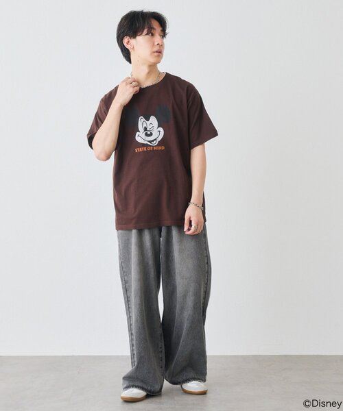 DISCOAT(ディスコート)の「【Enlude】DisneyヴィンテージプリントTシャツ《ユニセックス》(Tシャツ/カットソー・レディース・チャコールグレー/ブラウン/ライトベージュ/オフホワイト・FREE)」の9枚目の写真
