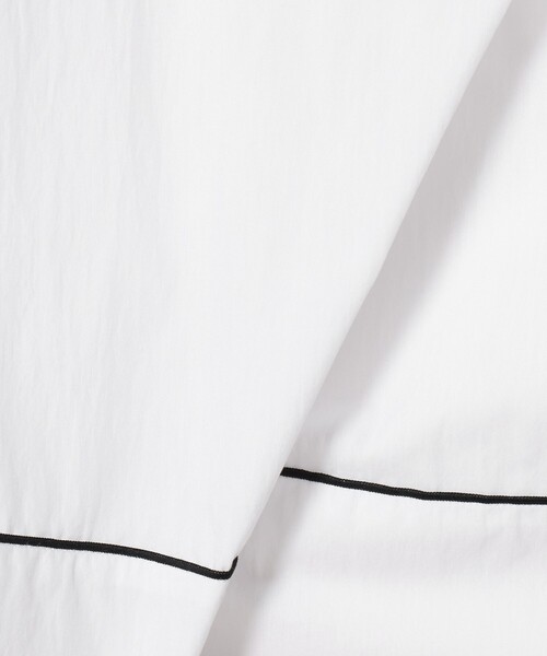 UNITED ARROWS（ユナイテッドアローズ）の「スタンド フリル ノースリーブ ブラウス ‐ウォッシャブル‐（シャツ/ブラウス・レディース・ホワイト/ライトブルー/ネイビー・FREE）」の21枚目の写真