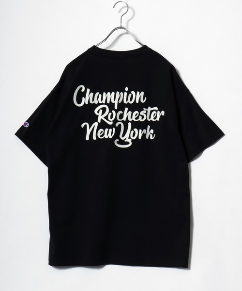 Champion(チャンピオン)の「2026SS Champion/チャンピオン オーバーサイズ ワンポイントロゴ スクリプトバック刺繍 半袖Tシャツ レデイーズ メンズ(Tシャツ/カットソー・メンズ・ブラック/ブラウン/ネイビー/ホワイト・XL/L/M)」の9枚目の写真