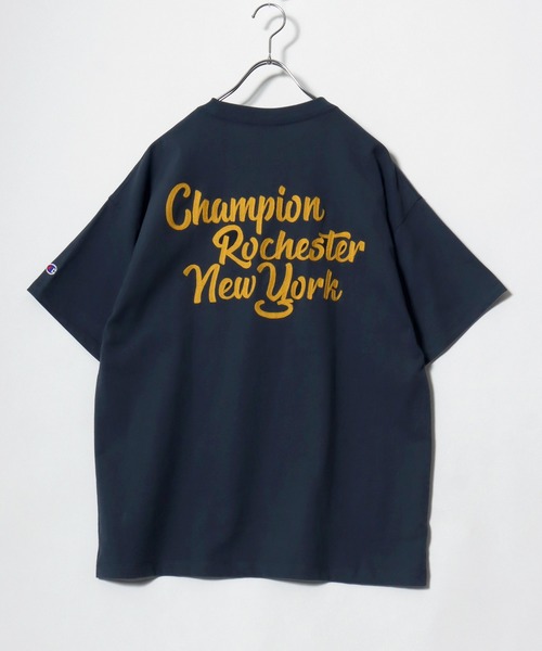 Champion(チャンピオン)の「2026SS Champion/チャンピオン オーバーサイズ ワンポイントロゴ スクリプトバック刺繍 半袖Tシャツ レデイーズ メンズ(Tシャツ/カットソー・メンズ・ブラック/ブラウン/ネイビー/ホワイト・XL/L/M)」の12枚目の写真