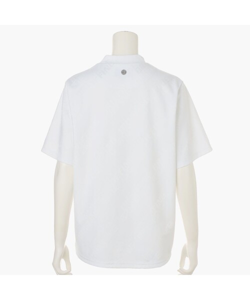 BRIEFING（ブリーフィング）の「【BRIEFING GOLF／ブリーフィングゴルフ】WOMEN’S SHADOW LOGO JQ HIGHNECK RF（Tシャツ/カットソー・レディース・ホワイト・M）」の2枚目の写真