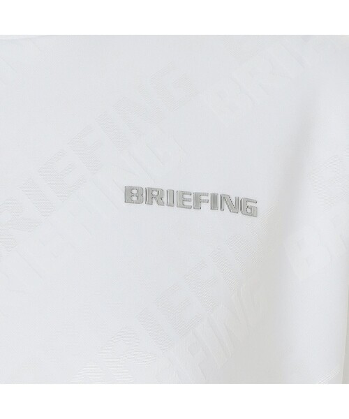 BRIEFING（ブリーフィング）の「【BRIEFING GOLF／ブリーフィングゴルフ】WOMEN’S SHADOW LOGO JQ HIGHNECK RF（Tシャツ/カットソー・レディース・ホワイト・M）」の5枚目の写真