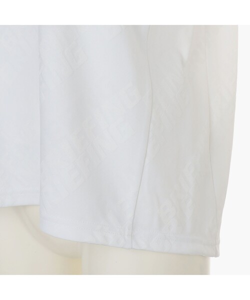 BRIEFING（ブリーフィング）の「【BRIEFING GOLF／ブリーフィングゴルフ】WOMEN’S SHADOW LOGO JQ HIGHNECK RF（Tシャツ/カットソー・レディース・ホワイト・M）」の7枚目の写真