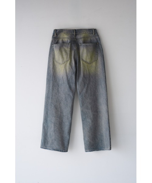 YOOU（ユー）の「LOOSE WIDE DENIM（デニムパンツ・レディース・ホワイト/ブルー・S/M）」の8枚目の写真