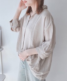 AS KNOW AS plus（アズノゥアズプラス）の「7分袖シャツ（シャツ/ブラウス）」