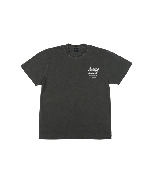 CREAM SODA LAB(クリームソーダラボ)の「クォーター チームプレイ ガーメント ダイング ピグメント 半袖Tシャツ スモークチャコール(Tシャツ/カットソー・メンズ・その他・LARGE/X-LARGE)」の7枚目の写真