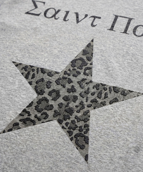 SAINTPAIN(セイントペイン)の「SPスターヘビーウェイトリンガーティーシャツメランジグレー(Tシャツ/カットソー・レディース・その他・MEDIUM/LARGE)」の3枚目の写真