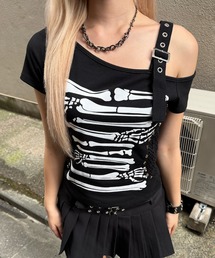 オフショルスカルT
