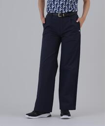 【St ANDREWS】【ストレッチ】ポプリンボーダーパンツ (WOMENS)
