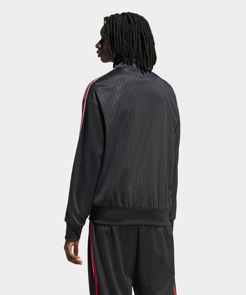 adidas(アディダス)の「FIREBIRD LOOSE PINSTRIPES TRACK TOP / ジャージ / トラックジャケット / アディダスオリジナルス adidas Originals(ジャージ・メンズ・ブラック・XX-LARGE/3XL/LARGE/MEDIUM/SMALL/X-LARGE/X-SMALL)」の2枚目の写真