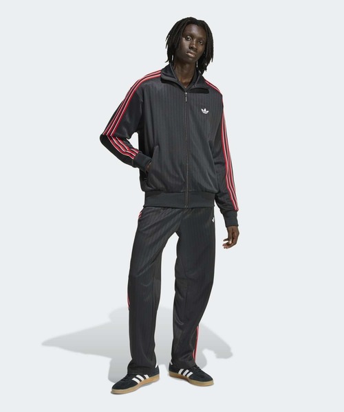 adidas(アディダス)の「FIREBIRD LOOSE PINSTRIPES TRACK TOP / ジャージ / トラックジャケット / アディダスオリジナルス adidas Originals(ジャージ・メンズ・ブラック・XX-LARGE/3XL/LARGE/MEDIUM/SMALL/X-LARGE/X-SMALL)」の5枚目の写真