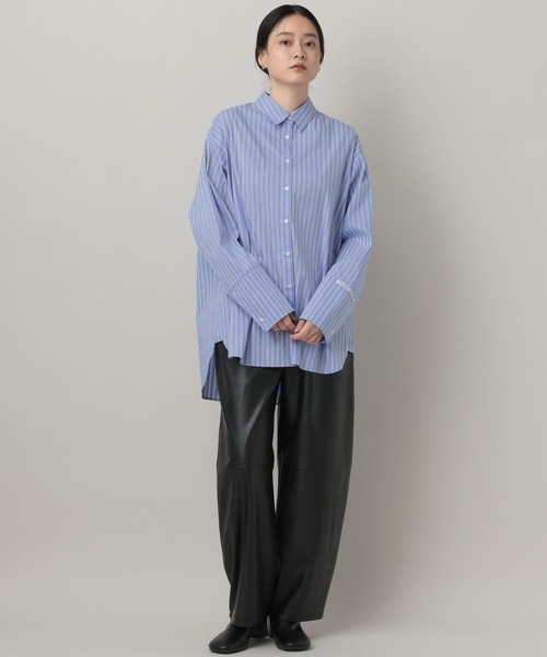 A part by(アパートバイ)の「フェイクレザーコクーンパンツ(その他パンツ・レディース・ブラウン/ブラック・SMALL/MEDIUM)」の13枚目の写真
